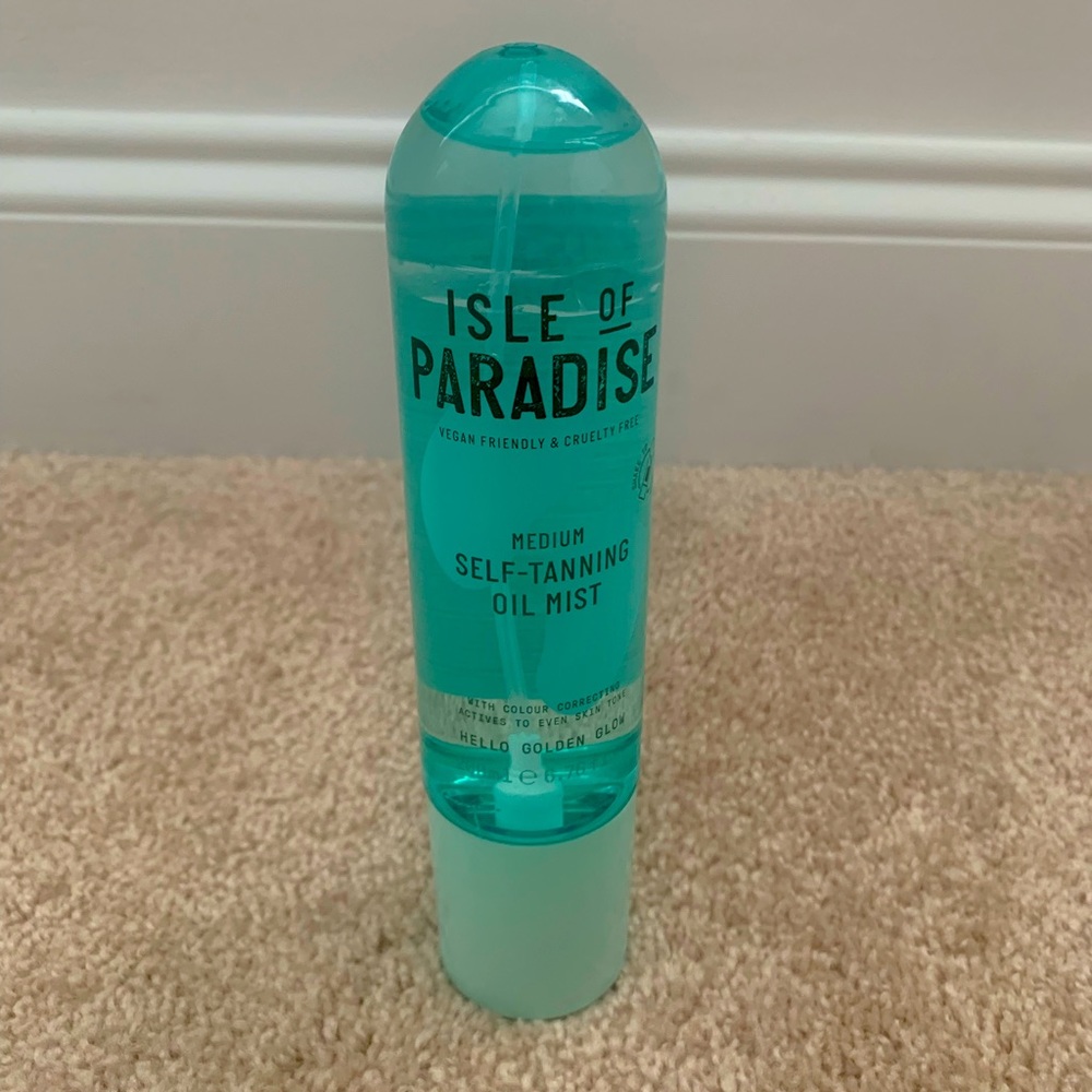 Isle of Paradise Self Tanning Oil Mist Shade Medium